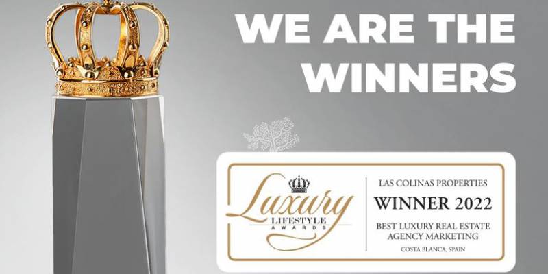 Bij Las Colinas Properties blijven we prijzen toevoegen aan onze lijst van winnaars